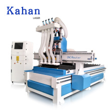 Multi Spindles Wood MDF 3D CNC Router/Four Process 4 Axis CNC/CNC Marble Engraving Machine for Door with Economic Atc
